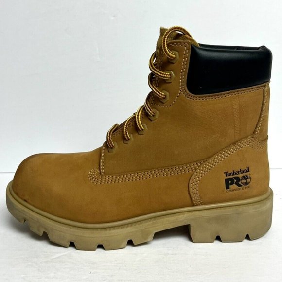 Timberland Pro Men's Sawhorse Combat Composite Toe Boots Size 6 M